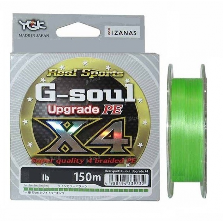 YGK G-Soul Upgrade PE X4 150M