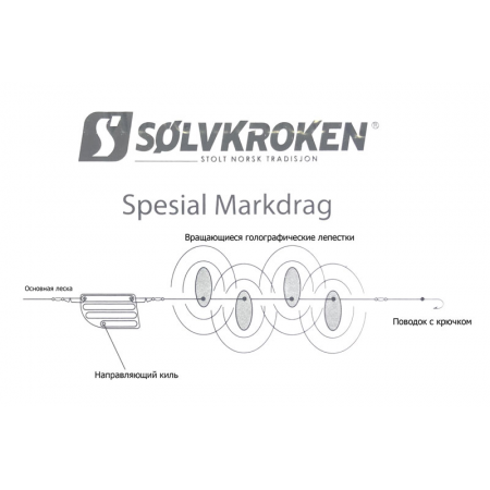 Приманка для троллинга Solvkroken Spesial Markdrag