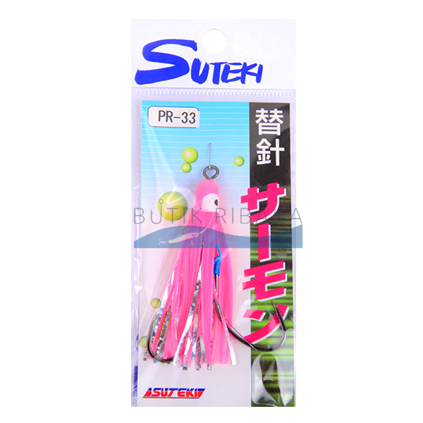 Крючки для блесен Assist Hook с октопусом Suteki Yamai PR-33