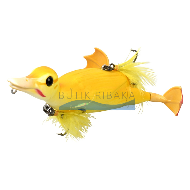 Приманка утенок Savage Gear 3D Suicide Duck 105 28g (Yellow)