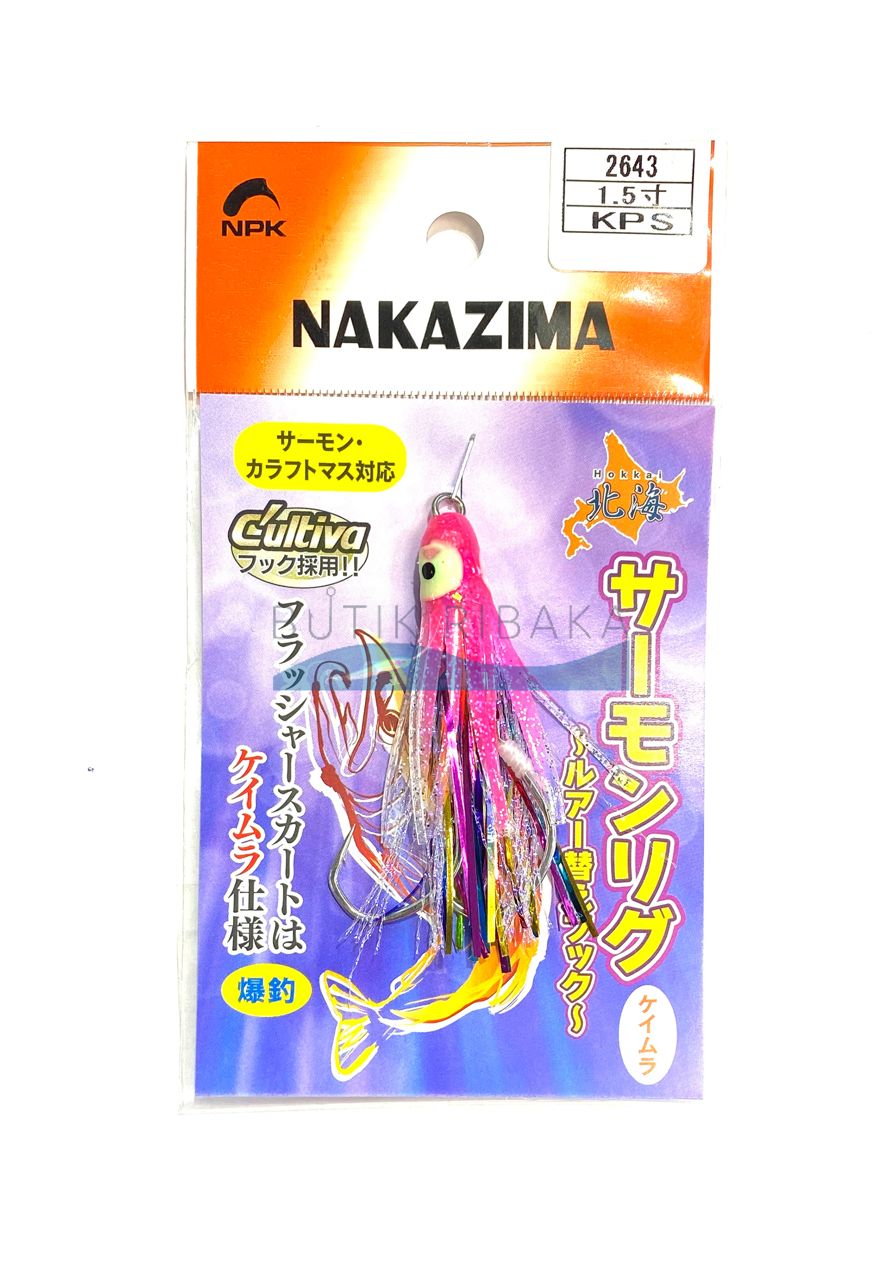 Крючки для блесен Assist Hook с октопусом Nakazima 1.5KPS