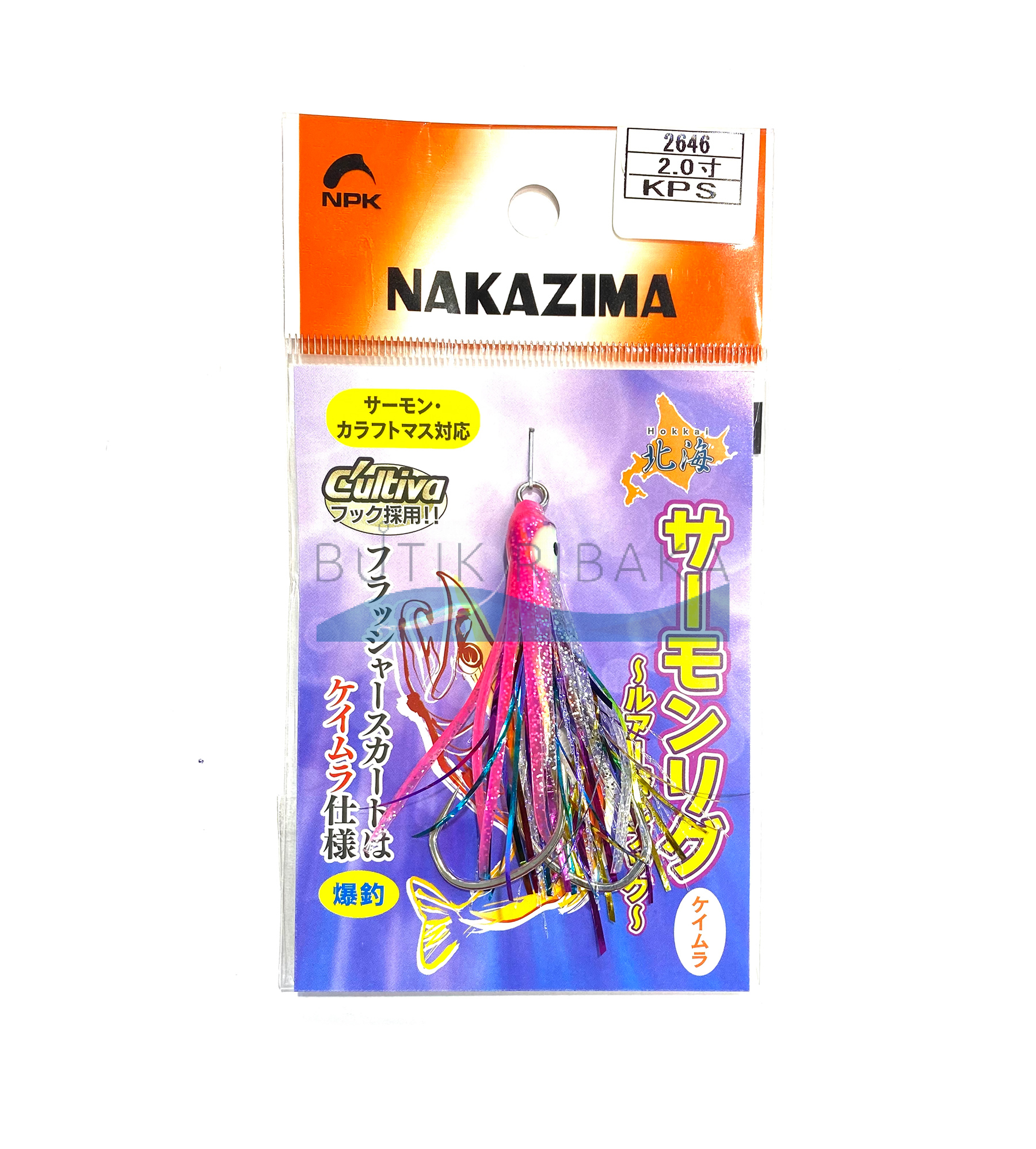 Крючки для блесен Assist Hook с октопусом Nakazima 2KPS