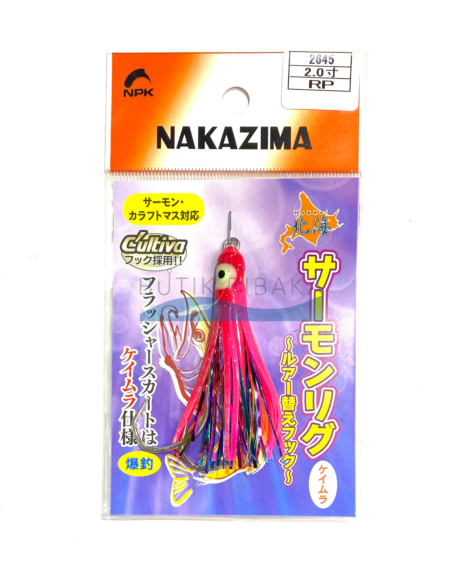 Крючки для блесен Assist Hook с октопусом Nakazima 2RP