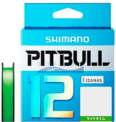Плетеный шнур Shimano Pitbull 12 PE 200m (PL-M62R) #0.6
