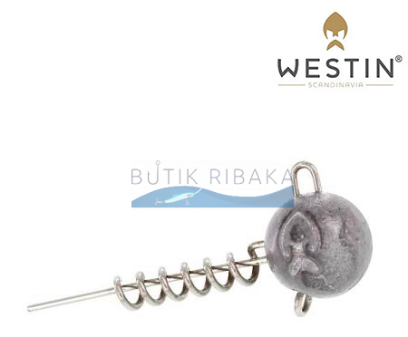 Подгрузка для силиконовых приманок с пружиной Westin Screwin 5гр (3шт)