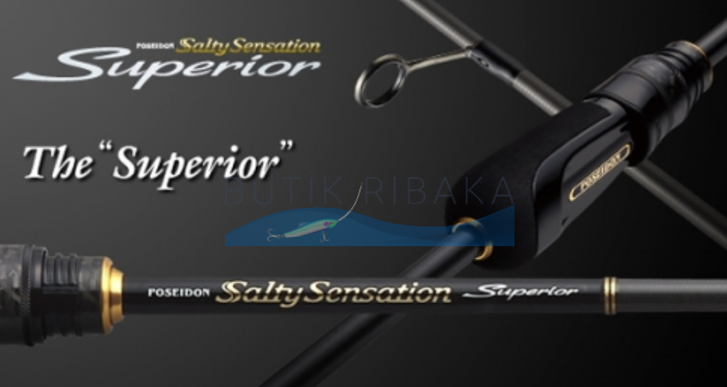 Спиннинг EverGreen Poseidon Salty Sensation Superior SPRS-76MH-S Super D Attacker