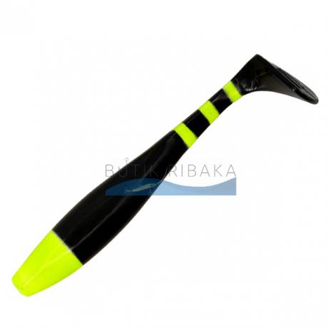 Силиконовый виброхвост Narval Choppy Tail 18см 39g #030 (цв. Bad Santa)