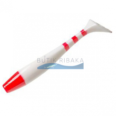 Силиконовый виброхвост Narval Choppy Tail 18см 39g #014 (цв. Santa Claus)