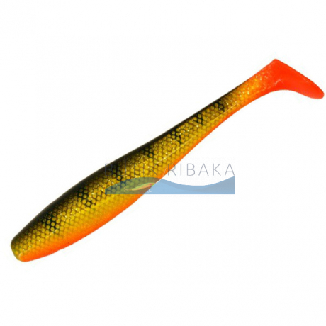 Силиконовый виброхвост Narval Choppy Tail 18см 39g #019 (цв. Yellow Perch)