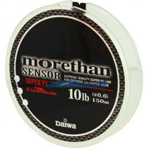 Плетеная леска Daiwa Morethan Sensor+SI #0.6(10lb)-150м