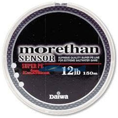 Плетеная леска Daiwa Morethan Sensor+SI #0.8(12lb)-150м