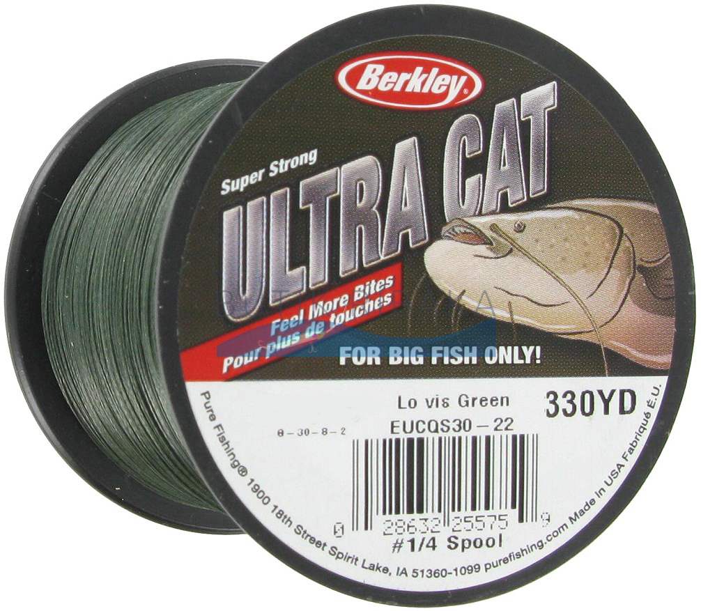 Плетеный шнур для сома Berkley Ultra Cat 0.30