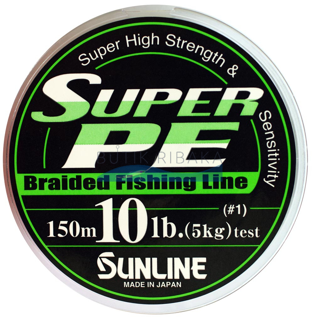 Плетеный шнур Sunline Super PE #0.6