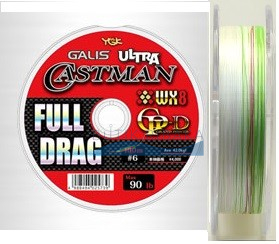 Плетеный шнур YGK Ultra Castman Full Drag #10 100m