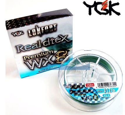 Плетеный шнур YGK Real Dtex Premium WX8 #0.3
