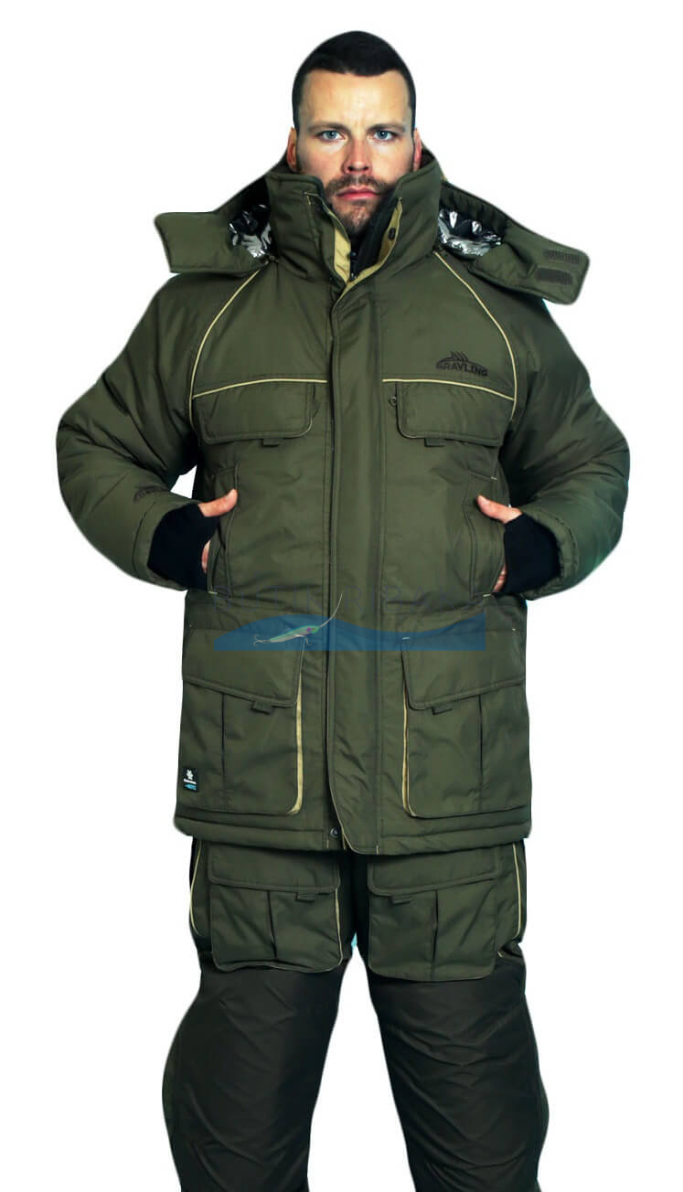 Зимний костюм NovaTex Камчатка Grayling ХАКИ
