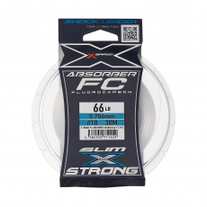 Леска флюорокарбоновая YGK X-Braid Absorber FC 0.706мм, 66Lb (30м)