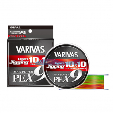 Плетеный шнур Avani Jigging 10×10 Max Power PE X9 #1.5 (0.205мм), 33Lb, 200м
