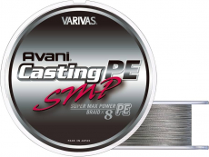 Плетеный шнур Varivas Avani Casting SMP Super Max Power X8 #6 (0.41мм), 90lb, 300м