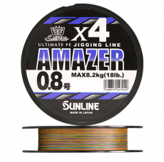 Плетеный шнур Sunline Amazer X4 200m #1.7 (0.223мм-15.9кг)
