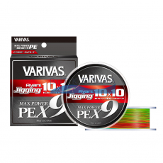 Плетеный шнур Avani Jigging 10×10 Max Power PE X9 #1.2 (0.185мм), 25Lb, 200м