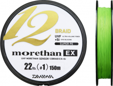 Плетеный шнур Daiwa Morethan EX 12 Braid #0.8 150м