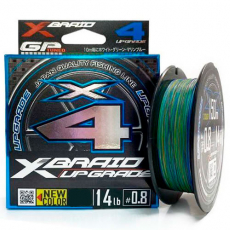 Плетеный шнур YGK X-Braid Upgrade X4 3Color 120m #0.6