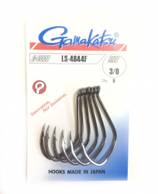 Крючки на сома Gamakatsu LS-4644F #3/0 (6 шт. в уп.)