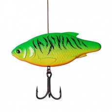 Воблеры на сома MadCat Inline Rattler 13см 110гр (Fire Tiger UV)
