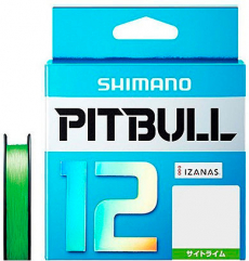 Плетеный шнур Shimano Pitbull 12 PE 200m (PL-M62R) #0.6