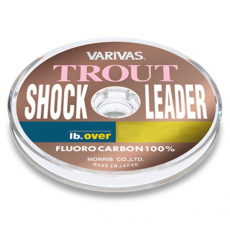 Леска флюорокарбоновая Varivas Trout Shock Leader 30м 2Lb (0.117мм)