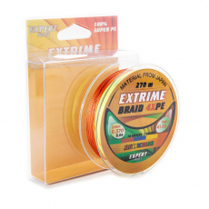 Плетеный шнур Extrime Braid 4X PE 270m (0.37мм - 41.5кг)