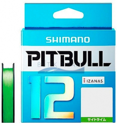 Плетеный шнур Shimano Pitbull 12 PE 200m (PL-M62R) #1.2