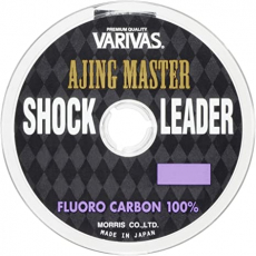 Леска флюорокарбоновая Varivas Ajing Master Shok Leader 30m 1.5Lb (0,09мм)