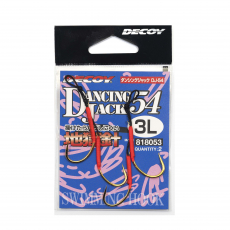 Крючки Assist Hook Decoy Dancing Jack DJ-54 3L Gold (2шт)