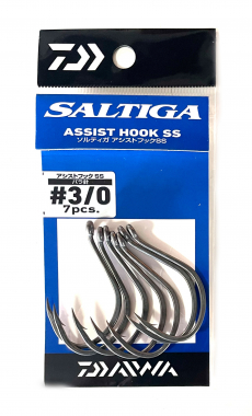 Крючки на сома Daiwa Saltiga Assist Hook 3/0 (7шт)