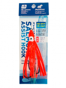 Крючки Assist Hook Hayabusa Salmon Assist 4/0 (Цв. 5175)