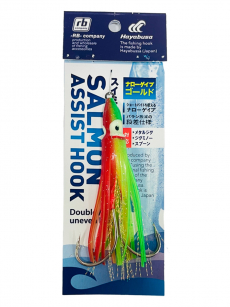Крючки Assist Hook Hayabusa Salmon Assist 4/0 (Цв. 144)