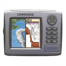 Картплоттер/эхолот Lowrance HDS-5 (50/200kHz)