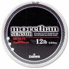 Плетеная леска Daiwa Morethan Sensor+SI #0.8(12lb)-150м