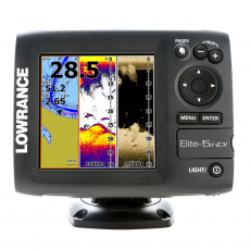 Эхолот Lowrance Elite 5 HDI (83/200+455/800 кГц) c GPS навигатором