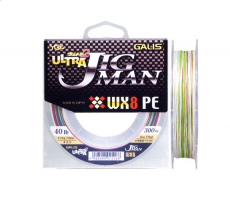 Плетеный шнур YGK Ultra Jigman WX8 300m #5