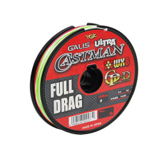 ШНУР ПЛЕТЕНЫЙ YGK GALIS ULTRA CASTMAN FULL DRAG WX8 GP-D #10