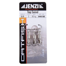 ВЕРТЛЮЖКИ JENZI TRAP SWIVEL 5/0