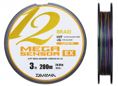 Плетеный шнур Daiwa Megasensor 12 Braid EX #1.2 - 150M